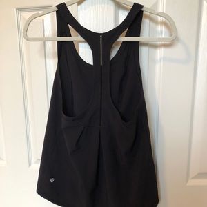 Lululemon Black tank top